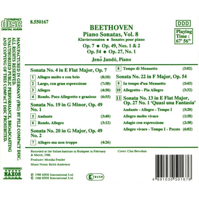 Beethoven: Piano Sonatas Vol. 8 - slide-1