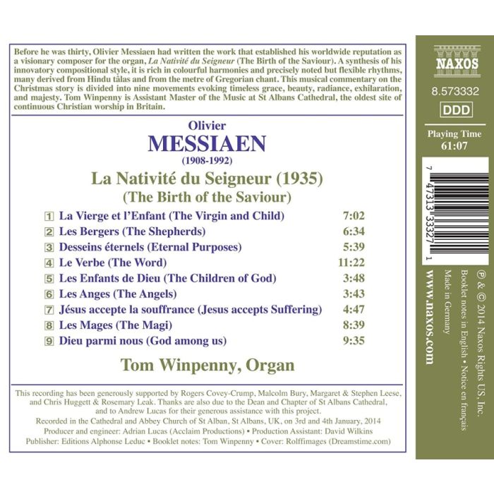 Messiaen: La Nativité du Seigneur - slide-1
