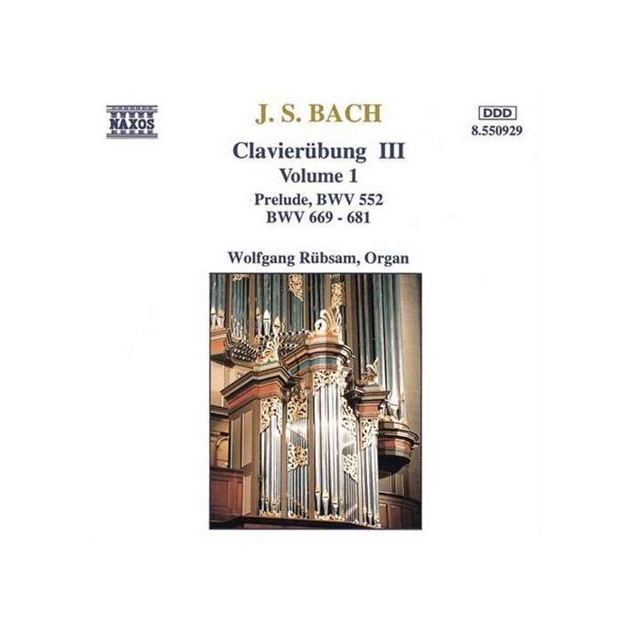 BACH: Clavierubung III vol. 1