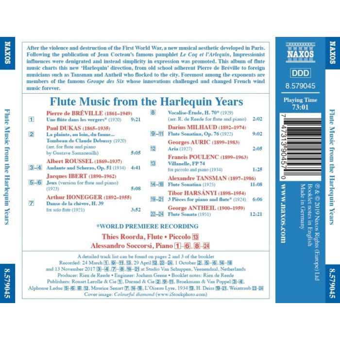 Flute Music from the Harlequin Years - slide-1
