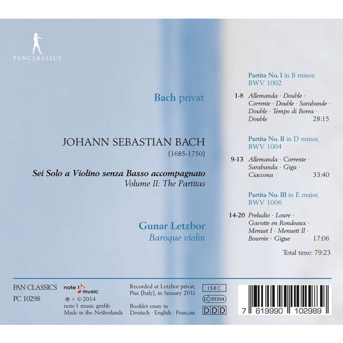 Bach: Volume II: Partitas - slide-1