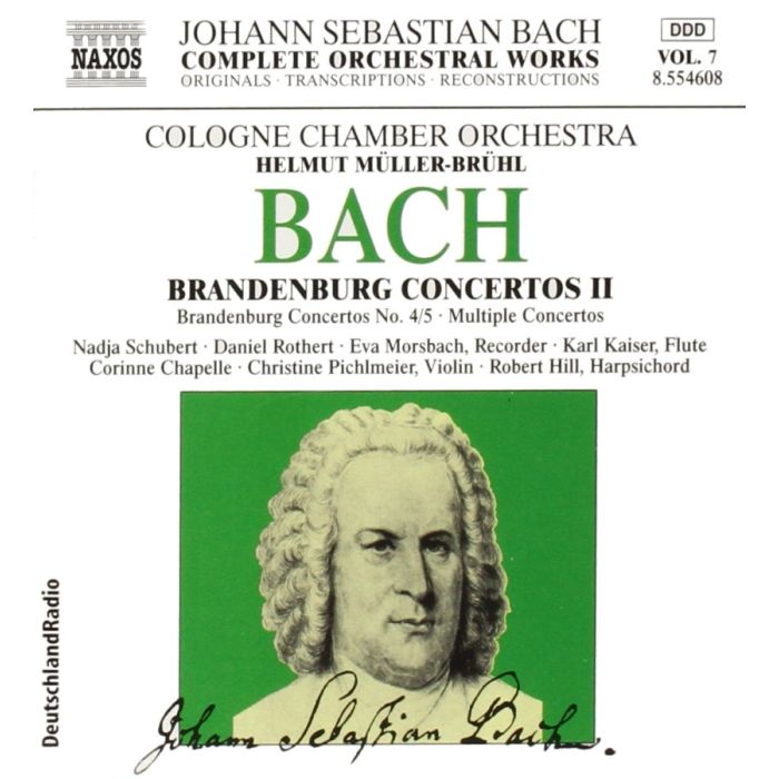 BACH: Brandenburg Concertos, Vol. 2