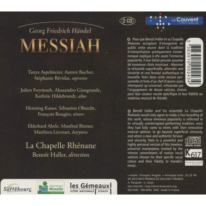 Handel: Messiah (Mesjasz) - slide-1