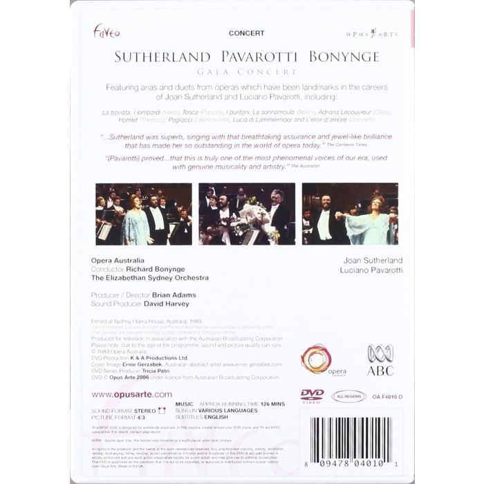 Sutherland / Pavarotti / Bonynge Gala Concert - slide-1