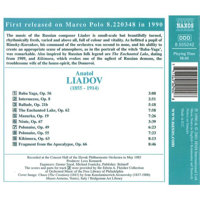 LIADOV: Orchestral Works - slide-1