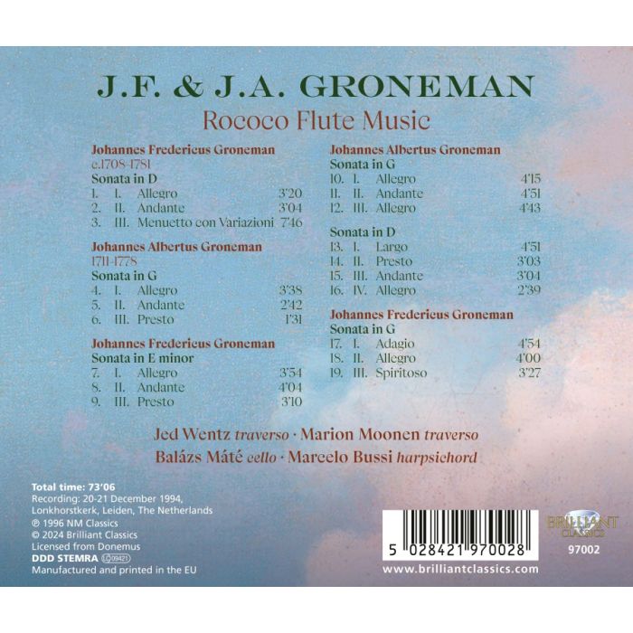 Groneman: Rococo Flute Music - slide-1