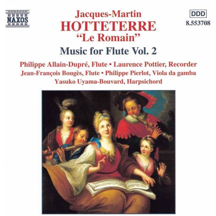 HOTTETERRE: Music for Flute vol. 2