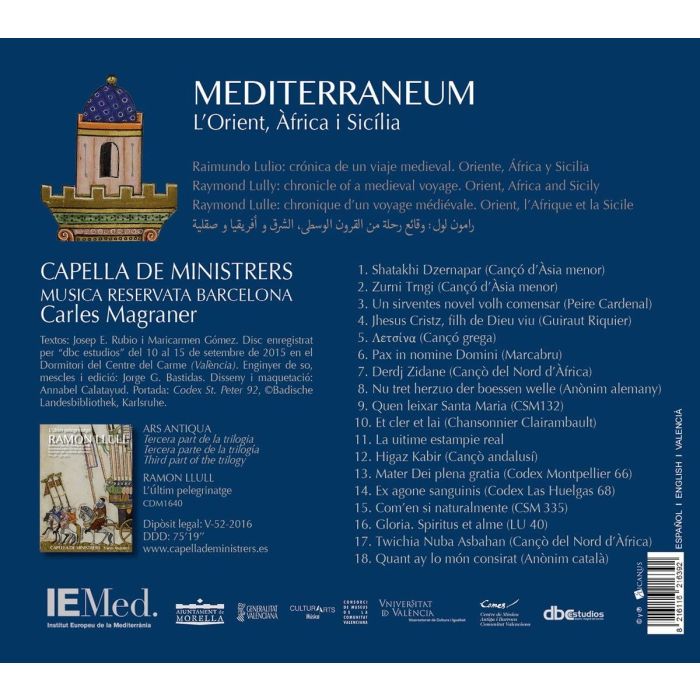 Mediterraneum - Llull, Ramon: Crònica d’un viatge medieval - slide-1