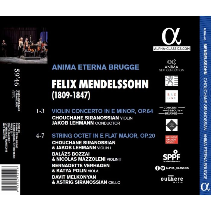 Mendelssohn: Violin Concerto & Octet - slide-1