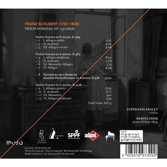 Schubert: Violin Sonatas (1816) - slide-1