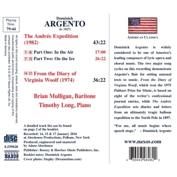 Argento: The Andrée Expedition,  From the Diary of Virginia Woolf - slide-1