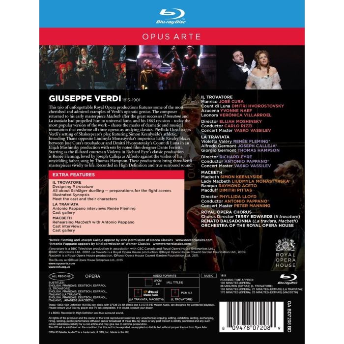 Verdi: Trovatore, Traviata, Macbeth - slide-1