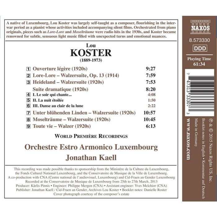 Koster: Suite dramatique, Ouverture légère, Waltz ,Suites - slide-1
