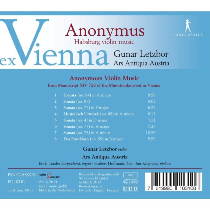 Anonymus Habsburg violin music - slide-1