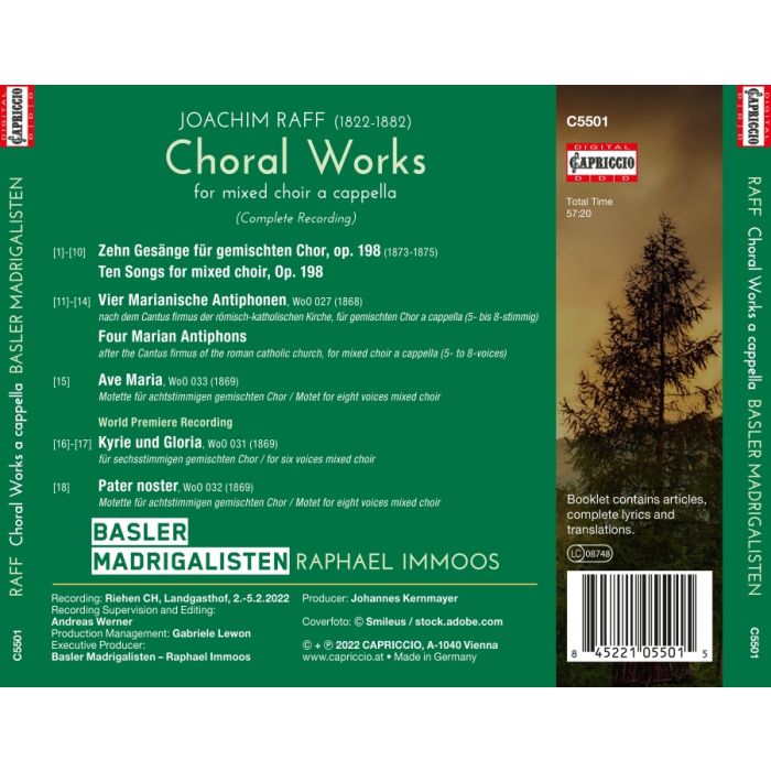 Raff: Choral Works a cappella - slide-1