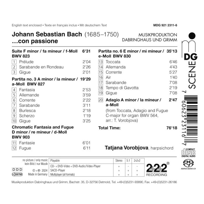 Bach: …con passione - slide-1