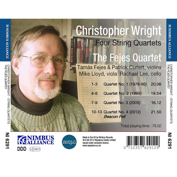 Wright: Four String Quartets - slide-1