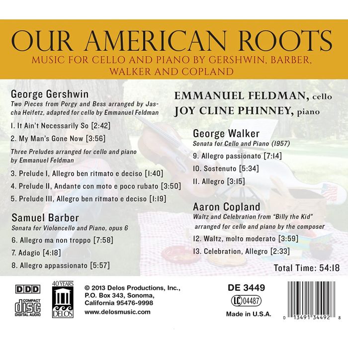 Our American Roots - Gershwin, Barber, Walker, Copland - slide-1