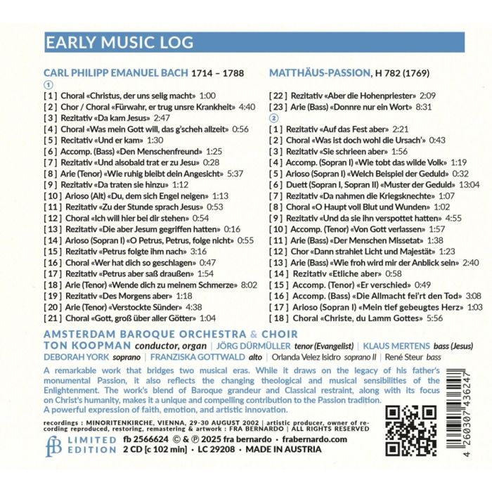 C.P.E. Bach: Matthäus-Passion - slide-1