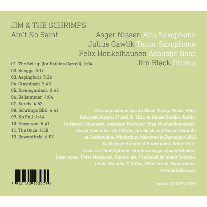 Jim Black & The Schrimps: Ain't No Saint - slide-1