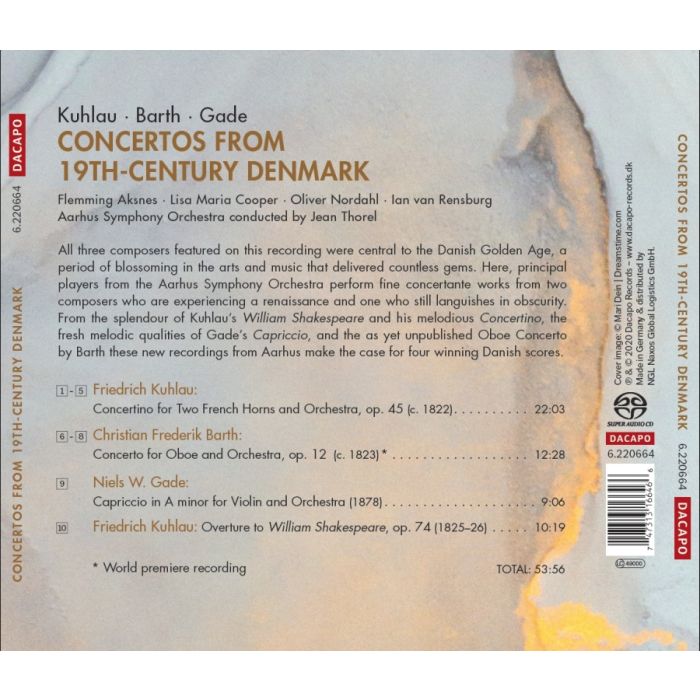 Concertos from 19th Century Denmark - slide-1