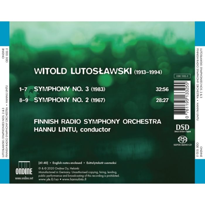 Lutosławski: Symphonies Nos. 2 & 3 - slide-1