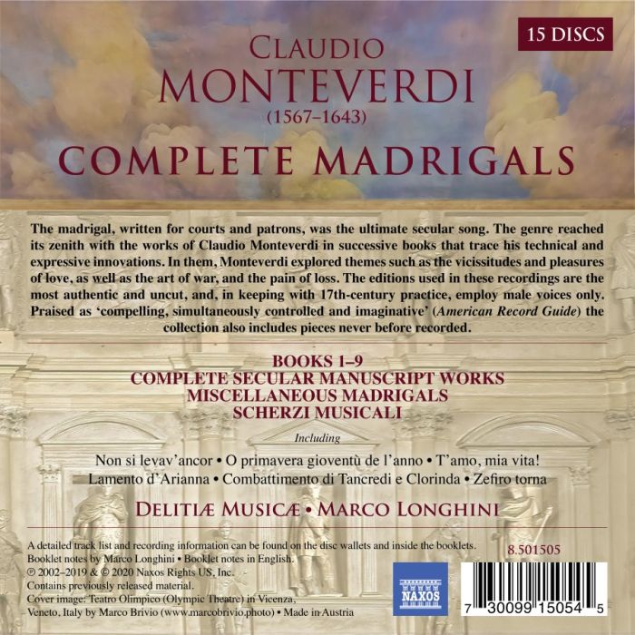 Monteverdi: Complete Madrigals - slide-1