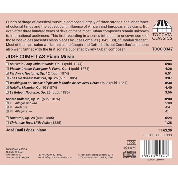 Comellas: Piano Music - slide-1
