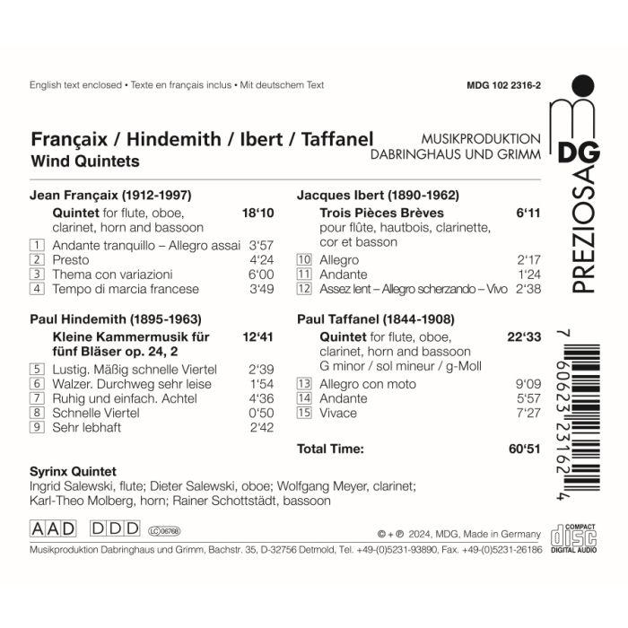 Wind Quintets - slide-1