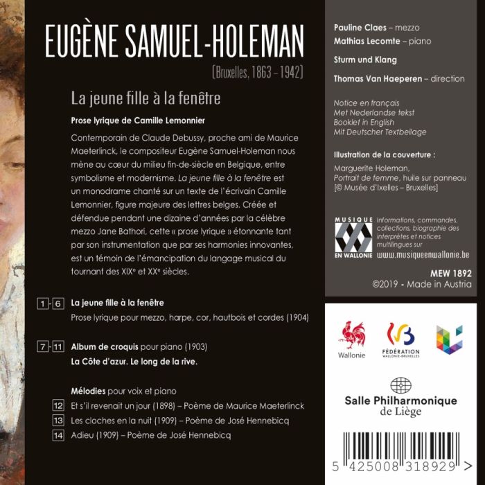 Samuel-Holeman: La jeune fille à la fenêtre - slide-1