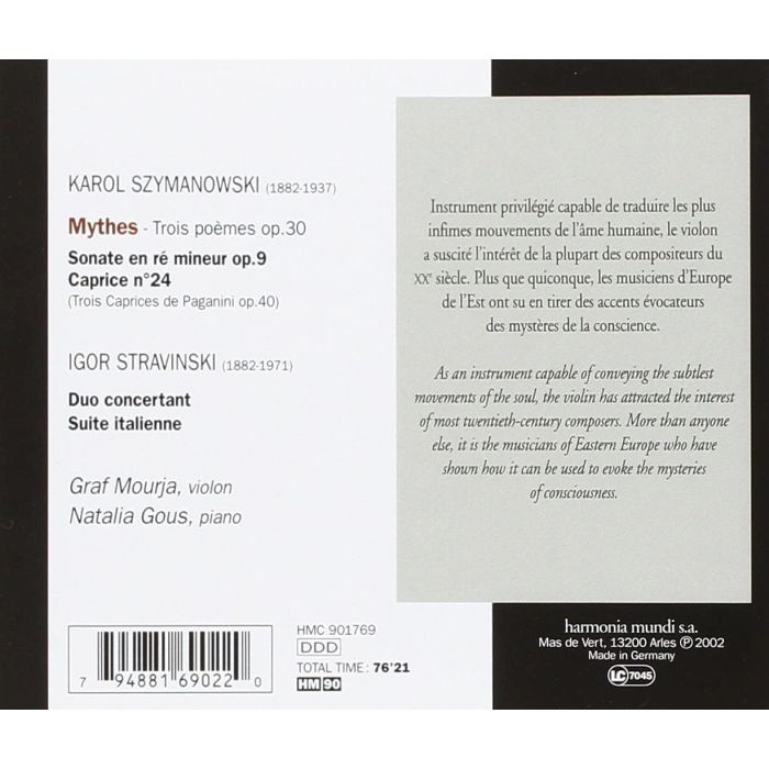 Szymanowski: Mythes - slide-1