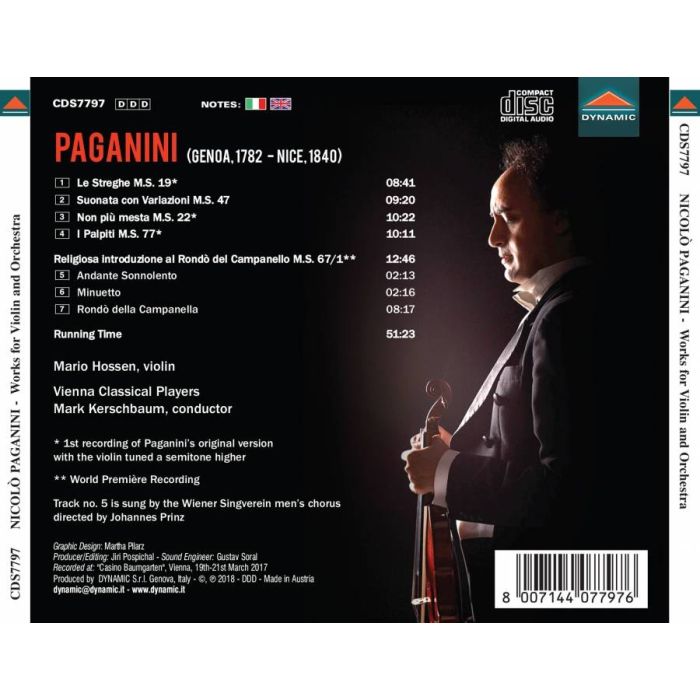 Paganini: Works for Violin and Orchestra - slide-1