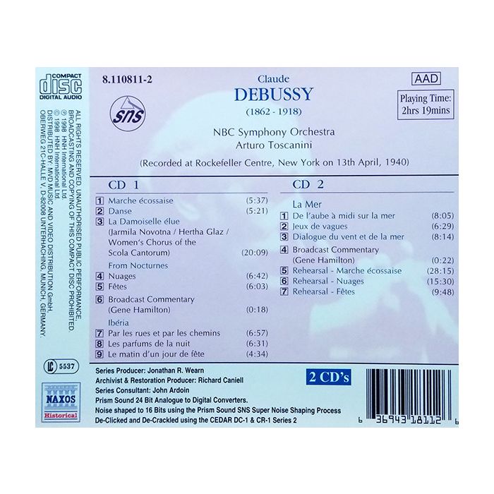 Debussy: La Mer, Iberia - slide-1