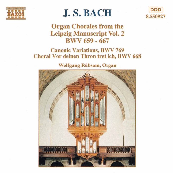 BACH: Organ Chorales vol. 2