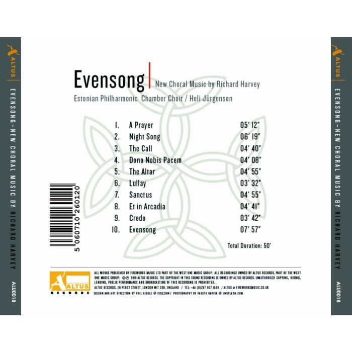 Harvey: Evensong - slide-1