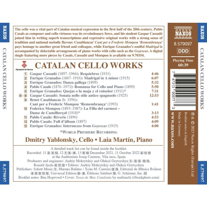 Catalan Cello Works - slide-1