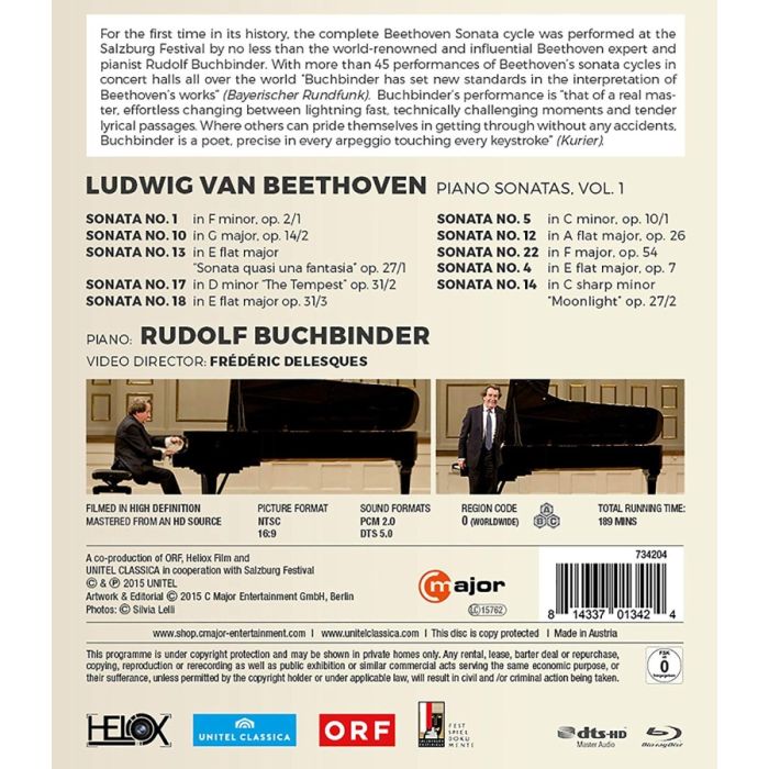 Beethoven: Piano Sonatas Vol. 1 / Buchbinder - slide-1