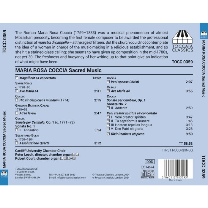 Coccia: Sacred Music - slide-1