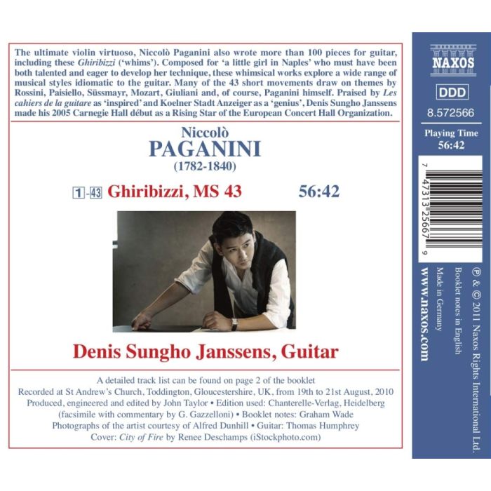 Paganini: Ghiribizzi - 43 Miniatures for Guitar - slide-1