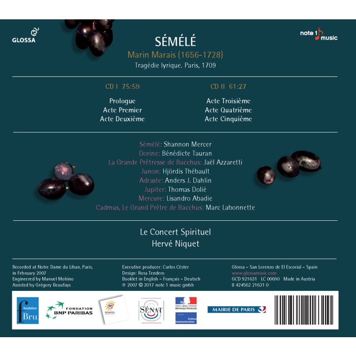 Marais: Sémélé - slide-1