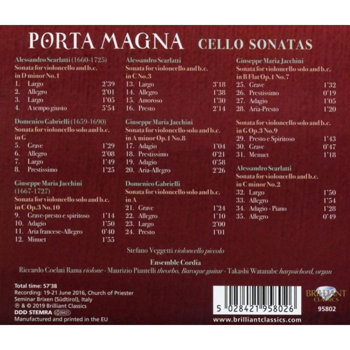 Porta Magna - Cello Sonatas - slide-1