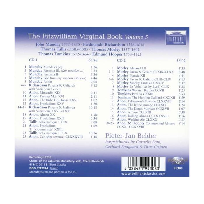 Fitzwilliam: Virginal Book Vol. 5 - slide-1