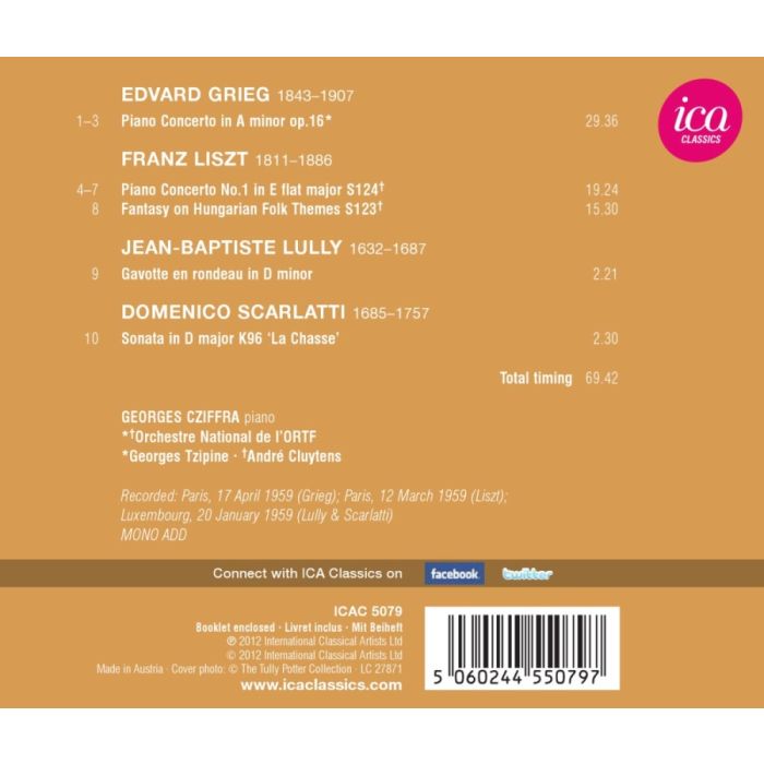 Grieg: Piano Concerto, Franz Liszt: Piano Concerto No. 1 & Fantasy - slide-1