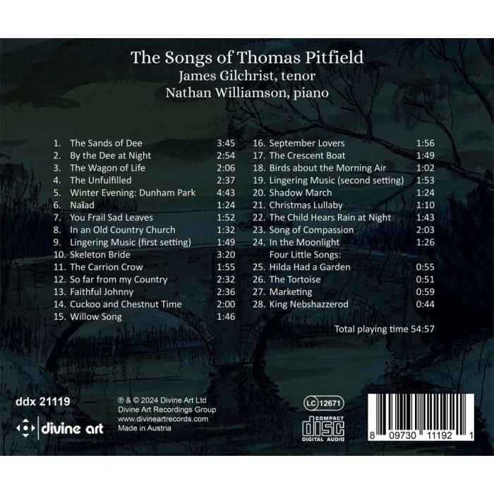 The Songs of Thomas Pitfield - slide-1