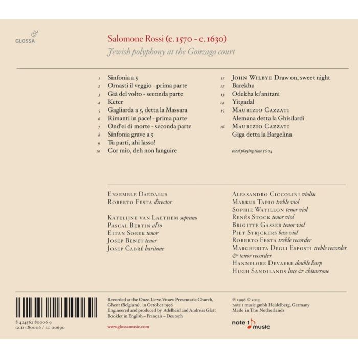 Rossi: Jewish polyphony at the Gonzaga court - slide-1