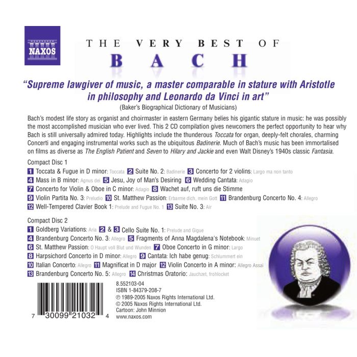 THE VERY BEST OF BACH - slide-1