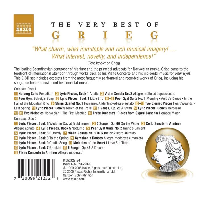 THE VERY BEST OF GRIEG - slide-1