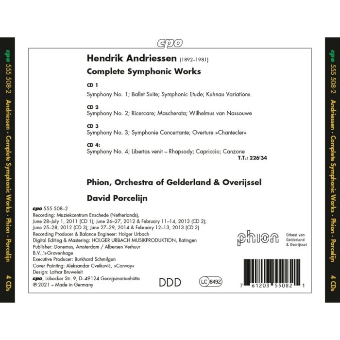 Andriessen: Complete Symphonic Works - slide-1