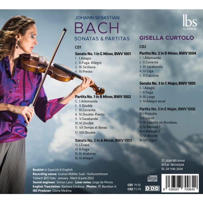 Bach: Sonatas & Partitas - slide-1