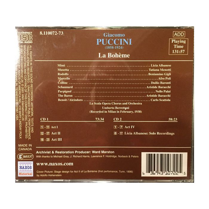 PUCCINI: La Boheme - slide-1